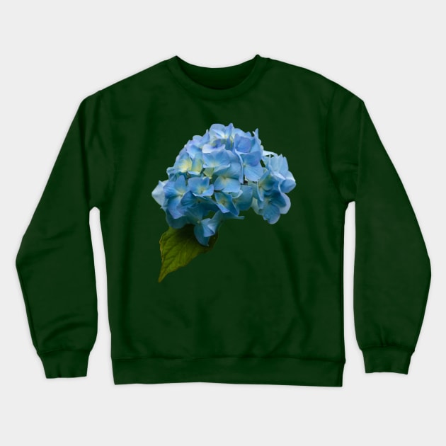 Blue Hydrangea Crewneck Sweatshirt by dalyndigaital2@gmail.com